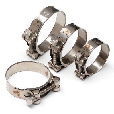 【CC】✈❀  1 New Hose Clamps T Exhaust Pipe Clip Welding Repair Hardware Accessories