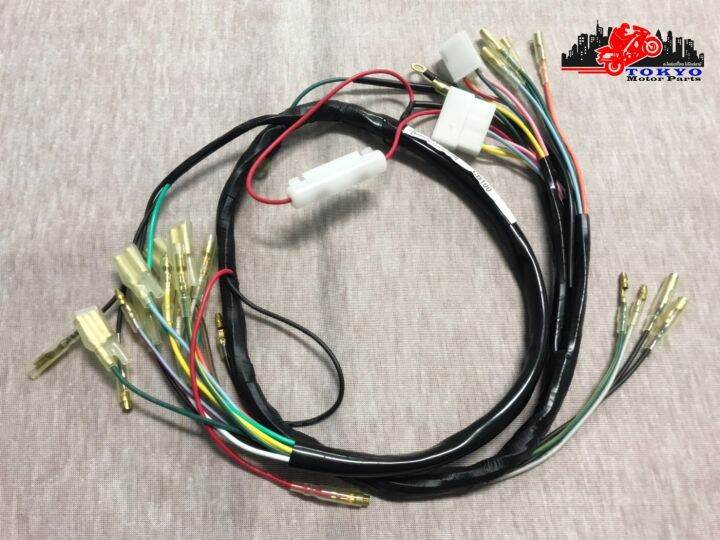 honda-cb100-cb125s-cl100-cl125s-wire-wiring-set-ชุดสายไฟ-สายไฟทั้งระบบ