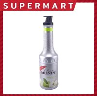 SUPERMART Monin Green Apple Fruit Based Preparation (Puree) 1,000 ml. แอปเปิ้ลเขียว ฟรุ๊ต เบส เพรพเพอเรชั่น (ผลิตภัณฑ์สมูทตี้และแต่งหน้าขนม) ตรา โมนิน 1,000 มล. #1108213