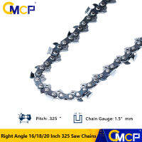 1Pc 161820นิ้วมุมขวา Chainsaw Chain 0.325 LP 058เลื่อยโซ่325 647276ไดรฟ์ Links Fit สำหรับเลื่อยไฟฟ้าโซ่