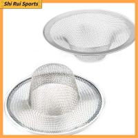 SHIRUI 2 pcs 2.75ค่ะ ที่กรองอ่างล้างจาน เหล็กไร้สนิม เงินสีเงิน แผ่นดักกรอง ทนทานสำหรับงานหนัก ตะกร้าใส่ของ ที่อุดอ่างล้างจาน สำหรับห้องน้ำอ่างอาบน้ำท่อระบายน้ำ