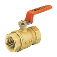 KITZ บอลวาล์วทองเหลือง  บอลวาวล KITZ Brass Ball Valve 400 T (ด้ามส้ม) บอลวาล์วคิดส์ บอลวาวล์รุ่นT บอลวาล์วมาตรฐานญี่ปุ่น บอลวาล์วKIT