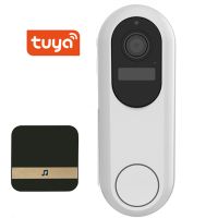 2MP T31 1080P Tuya กริ่ง IP Wi-Fi พลังงานแบตเตอรี่โทรศัพท์ภาพวิดีโอประตูเครื่องสแตนด์บายได้นานช่องมองภาพ