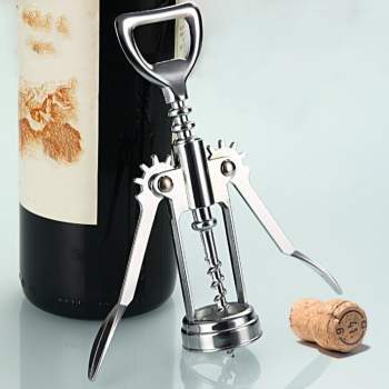 Red Wine Opener ที่เปิดขวดไวน์ ที่เปืดไวน์ ที่เปิดจุกไวน์ ที่เปิดขวดอเนกประสงค์ ที่ล็อกยึดปากขวดช่วยให้เปิดจุกก๊อกได้ง่ายขึ้น