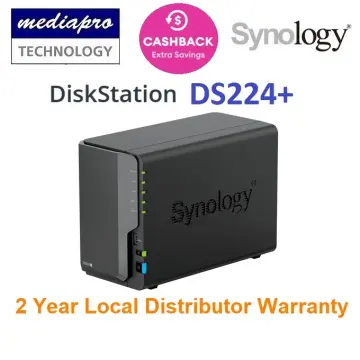 Synology 2-Bay DiskStation DS224+ (Diskless) : Electronics