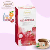 Ronnefeldt Teavelope Red Berries Fruit Tea โรเนอเฟลท์ลูอิบอส เรด เบอร์รี ที 25x1.5g