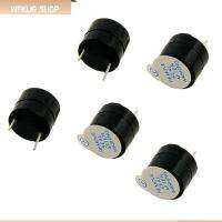 WFKIJG 5pcs 5V ค่ะ Piezo Buzzer 129.5มม. ขั้ว2ขั้ว เสียงกริ่งต่อเนื่อง แอคทีฟ เอบีเอสเอบีเอส เสียงกริ่ง