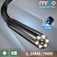 Endoscope Camera 7MM 5MM Flexible Cable Type C Industrial Endoscope Camera Mini Endoscopic Mobile Android USB for Cars Endoscope