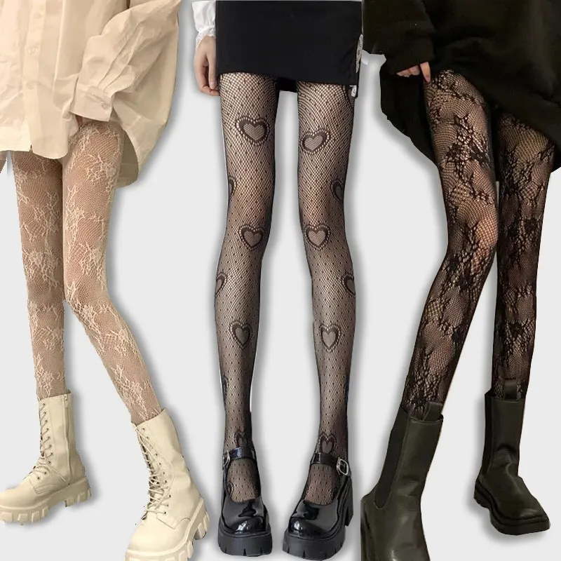 Japanese Style White Lace Pantyhose For Women Sexy And Sweet
