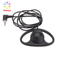 D-shaped Soft Ear Hook Headphone 3.5mm Plug Dual Channel Single Side Headset Compatible For Laptop Skype Voip Icq
