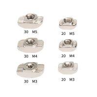 3D printer accessories European standard aluminum profile T-nut 2030 series m3m4m5 boat hammer nut Hand Tool Parts Accessories