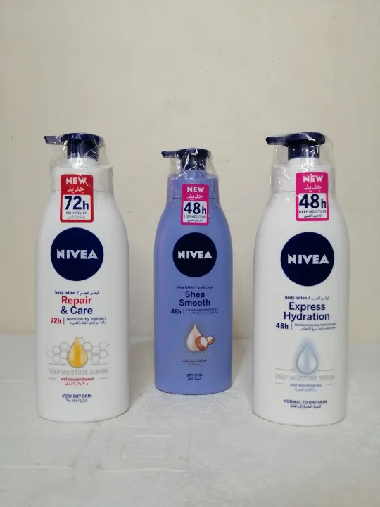 Nivea Nourishing Body Lotion 400ml Express Hydration /Repair and Care