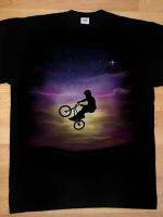 Airbrushed BMX จักรยานเสื้อยืดจักรยานวิบากในทุกขนาดลำลองชายแขนสั้น TEE 2019แฟชั่นเสื้อยืดมาใหม่ประเดิม