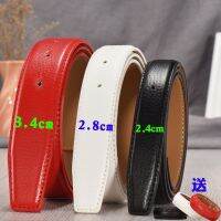 [COD] Womens headless belt Mens smooth buckle body without pin