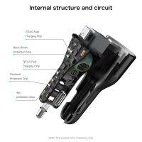 120W PD ที่ชาร์จแบตในรถ USB ชนิด C อะแดปเตอร์โทรศัพท์ที่ชาร์จไฟบนรถยนต์เร็วสำหรับ14 13 12 S21 S22ชาร์จเร็ว