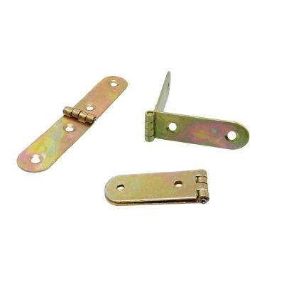 Long Narrow Type Hinge Multi-purpose Cabinet Box iron Hinge 121mm / 75mm  X2 Door Hardware Locks