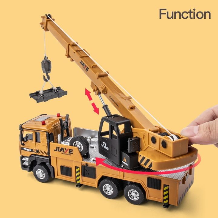 high-simulation-1-50-alloy-pull-back-engineering-crane-modeldump-truck-excavatorsound-and-light-truck-toyfree-shipping