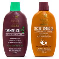 HAWAIIAN STYLE TANNING OIL SPF 2 120 ml. &amp; COCONUT TANNING OIL SPF 2 120 ml.