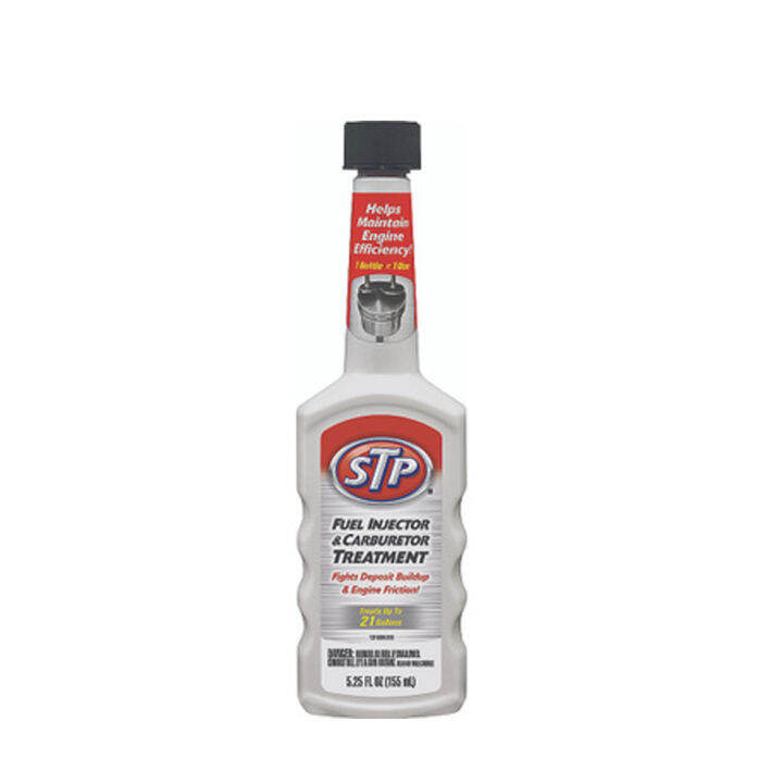 STP® HIGH MILEAGE FUEL INJECTOR & CARBURETOR TREATMENT5.25OZ Lazada