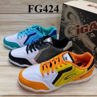 GIGA FG424 รองเท้าฟุตซอล กีก้า Size 33-44 สีเขียว/ดำ/ส้ม