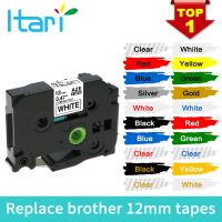 Vo หมึกสี -- TZe 231 Compatible Brother P-Touch TZ Tape White P-Touch Label Tape 12mm multi color combo color tz231 tze tape tz131 #ตลับสี  #หมึกปริ้นเตอร์  #หมึกสีเครื่องปริ้น