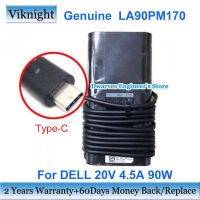 LA90PM170ของแท้อะแดปเตอร์ AC 20V 4.5A 90W สำหรับ DELL XPS12 9250 9360 9365 9560สถานที่ Charger Laptop 10 PRO 5056 8 5855รับประกันสองปี