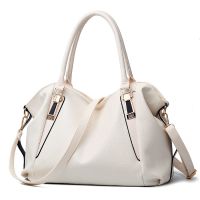 [Hot style] Large capacity bag womens shoulder 2023 new fashionable and versatile genuine leather large