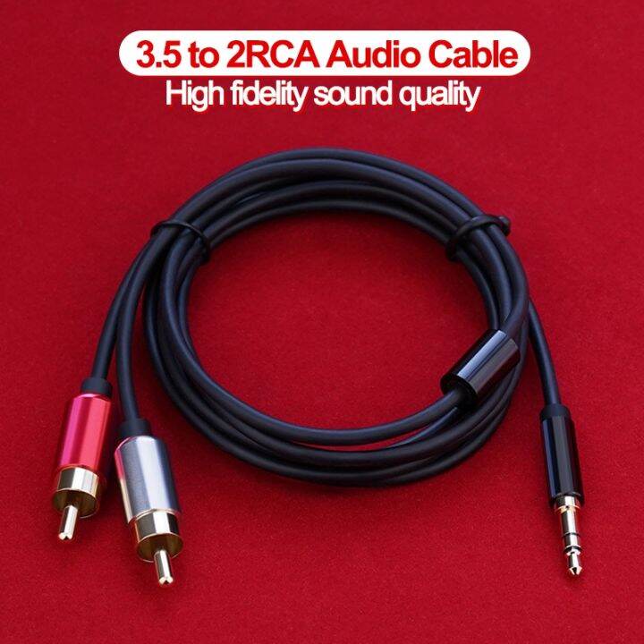 rca-cable-3-5mm-jack-to-2rca-adapter-splitter-3-5mm-to-2-rca-aux-audio-cable-for-tv-pc-amplifiers-dvd-theater-speaker-wire-cord