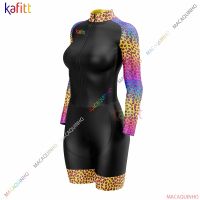 [COD] Kafitt Women 39;s Fashion Cycling Triathlon Skinsuit Sets 20D Macaquinho Ciclismo Feminino Jumpsuit Kits