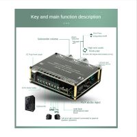 2.1 Channel Bluetooth Amplifier Board TPA3116 50Wx2+100W High-Power Left and Right Channel Subwoofer Audio Module E100H Accessories