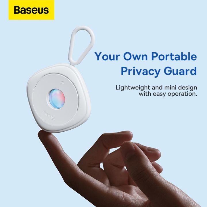 baseus-เครื่องตรวจจับกล้องอินฟราเรด-ป้องกันการแอบมอง-ขนาดเล็ก-สําหรับโรงแรม-ท่องเที่ยว