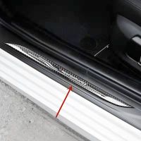 Carbon Fiber Car Door Sill Cover Trim Strips For BMW 3 5 E90 F30 F35 F34 3GT E60 F10 F18 X1 X3 X4 X5 X6 E84 F48 Car Accessories Electrical Trade Tools