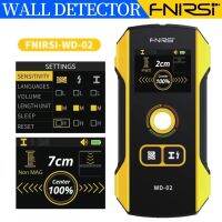 FNIRSI WD-02 Metal Detector Wall Scanner With Newly Designed Locating Holes For AC Energized Cable Metal Wooden Posts