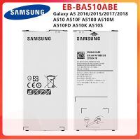 แบตเตอรี่แท้ Samsung Galaxy A5 2016/2015/2017/2018 A510 A510F A5100 A510M A510FD a510K A510S  EB-BA510ABE แบตเตอรี่ 2900MAh..