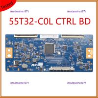 Lessdasalma1971บอร์ด CTRL BD Tcon 55T32-C0L คุณภาพสูง2023สำหรับอุปกรณ์แสดงผลทีวีการ์ด T Con แผ่นเปลี่ยนของแท้ T-CON 55T32 C0L