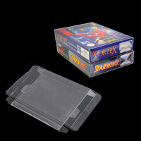 พลาสติก PET ใสกล่องแสดงตลับเกมปลอกหุ้มป้องกันสำหรับ SNES N64 CIB อุปกรณ์เล่นเกมแบบกล่องซูเปอร์นินเท็น