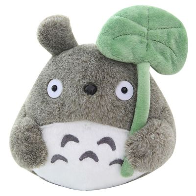 LIAND ของเล่นตุ๊กตาของขวัญเด็กน่ารักใบบัวขนาด4/30ซม.,ของเล่นตุ๊กตาตุ๊กตา Totoro เพื่อนบ้านของฉันตุ๊กตาผ้ากำมะหยี่ตุ๊กตา Totoro