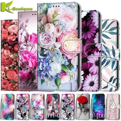 【LZ】♈  Painted Leather Flip Case for iPhone 13 Pro Max 11 12 Pro X XR XS MAX Mini 7 8 Plus SE 2020 6 6S Phone Case Cover Fashion Women