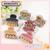 MAXG Barrette คลิปผมอะคริลิ สีลูกอมสี อะคริลิค กิ๊บติดผมรูปผีเสื้อ แฟชั่นสำหรับผู้หญิง ที่หนีบกรงเล็บผม ผู้หญิงผู้หญิงผู้หญิง