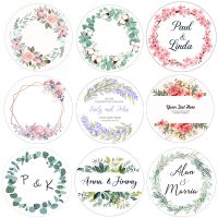 【YF】 Custom Logo Wedding Birthday Sticker Personalized Design Your Label Self-adhesive