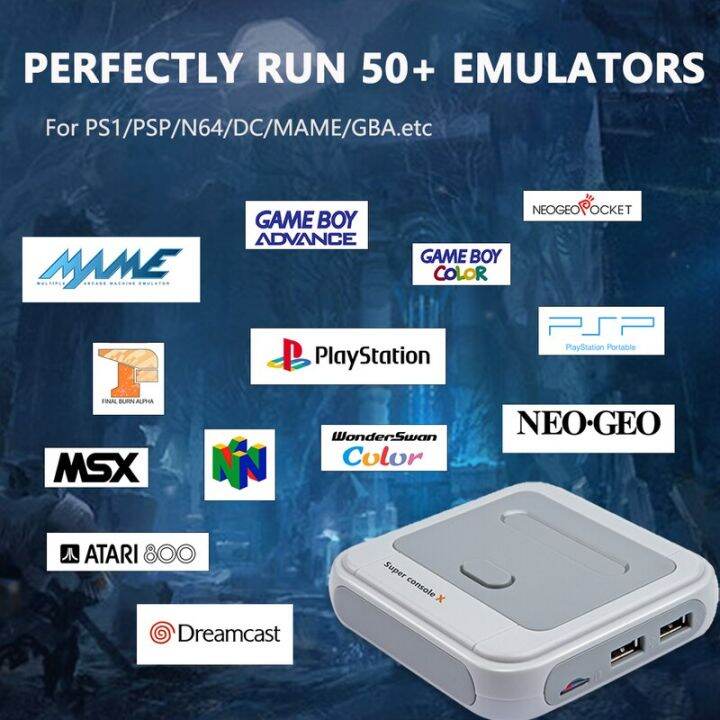 data-frog-r-game-super-console-สำหรับ-psp-ps1-md-n64-wifi-รองรับ-hd-out-50อีมูเลเตอร์ในตัวพร้อมเกม