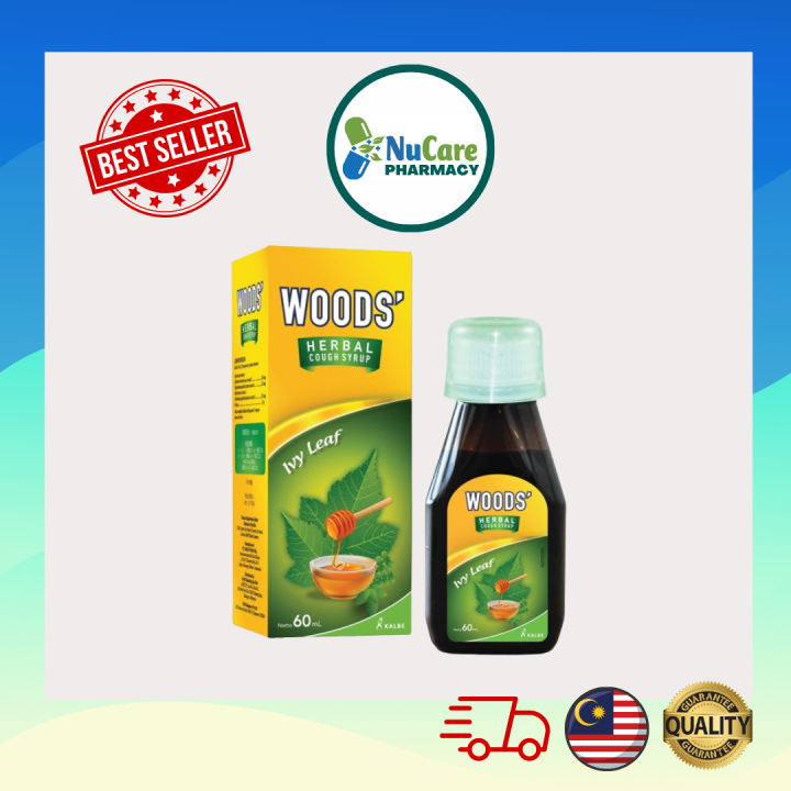 WOODS COUGH SYRUP HERBAL 60ML [EXP 31/01/2025] Lazada