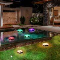 【LZ】♧  Solar LED Ice Brick Imitação Lâmpada De Vidro Outdoor Pátio Telha Lâmpada Jardim Decoração Paisagem Enterrado Camping Lâmpada