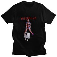 Singer Yungblud High Street Style Send Friends Funny Prints Shortsleeved Design Niche Loose Man Gildan Spot 100% Cotton