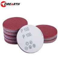 【CW】☬◑✶  10Pcs 3Inch 76mm Sanding Discs Paper 60-3000 Grit Wet And Dry Flocking Sandpaper Round Grinding Polishing Sheets