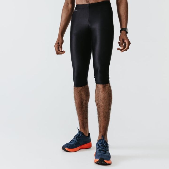 NEW Decathlon Kalenji Run Dry Men Running Cropped Pants / Running Tight ...