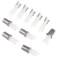 5PCS Nose Trimmer Heads Nose Hair Cutter Replacement Head 3 in 1 Shaver Black amp;White