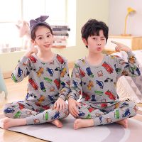 ZZOOI Winter Toddler Girls Boys Clothing Sets Cartoon Cars Childrens Cotton Pajamas Baby Sleepwear Nightwear Set For Teens 6 8 10 12Y