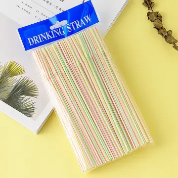 Dropship 10Pcs 8.5in Stainless Steel Drinking Straws Reusable