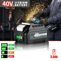 ONEVAN 40โวลต์3.0AH แบตเตอรี่ Li-Ion สำหรับ Makita BL4020 BL4025 BL4040 Makita XGT 40โวลต์ Li-Ion เครื่องมือ